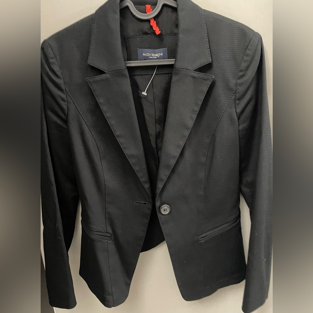 Piazza Sempione black blazer